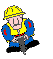 Workman - animated GIF