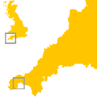 location map Penzance UK