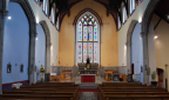 Penzance Catholic Church Nave, more photos are in the 'Gallery'. click here for homepage